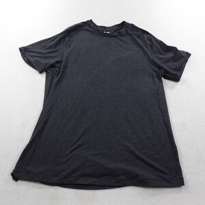 Brady Brand Running Shirt Mens Medium Dark Gray Performance Stretch Gym Training